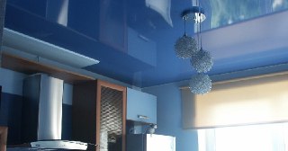 Натяжной потолок на кухню Ступино, цена от 6434 руб.
