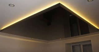 Натяжной потолок с подсветкой Ступино, цена от 2152 руб.
